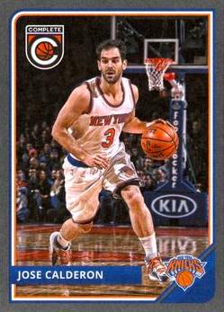 2015-16 Panini Complete Basketball #136 Silver Jose Calderon