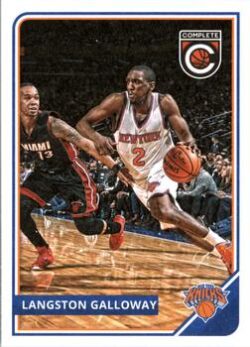 2015-16 Panini Complete Basketball #160 Langston Galloway