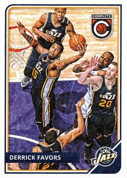 2015-16 Panini Complete Basketball #191 Derrick Favors