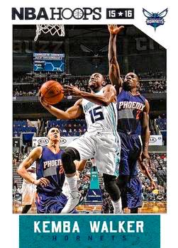 2015-16 Panini Hoops Basketball #052 Kemba Walker