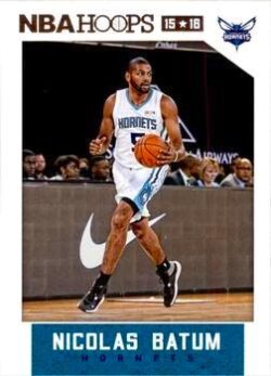 2015-16 Panini Hoops Basketball #096 Nicolas Batum