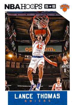 2015-16 Panini Hoops Basketball #252 Lance Thomas