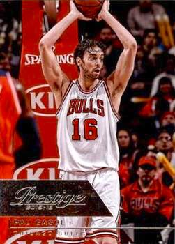 2015-16 Panini Prestige Basketball #071 Pau Gasol