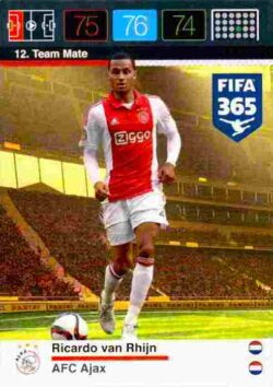 2015-16 Panini FIFA 365 Adrenalyn XL #012 Ricardo van Rhijn