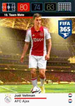 2015-16 Panini FIFA 365 Adrenalyn XL #019 Joel Veltman