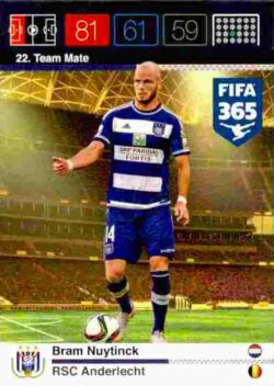 2015-16 Panini FIFA 365 Adrenalyn XL #022 Bram Nuytinck