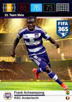 2015-16 Panini FIFA 365 Adrenalyn XL #023 Frank Acheampong