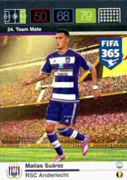 2015-16 Panini FIFA 365 Adrenalyn XL #024 Matias Suarez