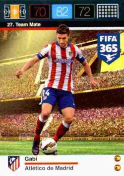 2015-16 Panini FIFA 365 Adrenalyn XL #027 Gabi