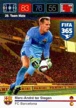 2015-16 Panini FIFA 365 Adrenalyn XL #029 Marc-Andre ter Stegen