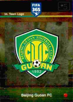 2015-16 Panini FIFA 365 Adrenalyn XL #034 Beijing Guoan Club Badge