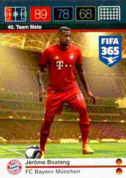 2015-16 Panini FIFA 365 Adrenalyn XL #040 Jerome Boateng