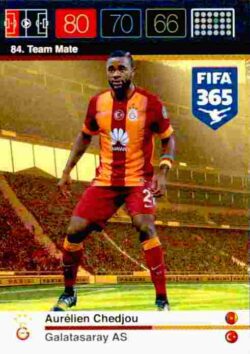 2015-16 Panini FIFA 365 Adrenalyn XL #084 Aurélien Chedjou