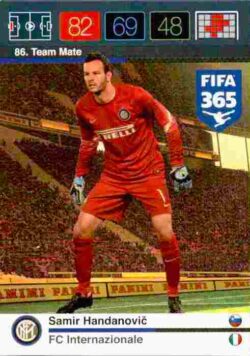 2015-16 Panini FIFA 365 Adrenalyn XL #086 Samir Handanovic