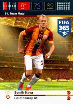 2015-16 Panini FIFA 365 Adrenalyn XL #091 Semih Kaya