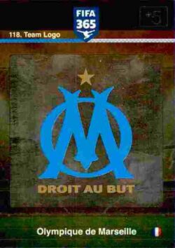 2015-16 Panini FIFA 365 Adrenalyn XL #118 Olympique de Marseille Club Badge