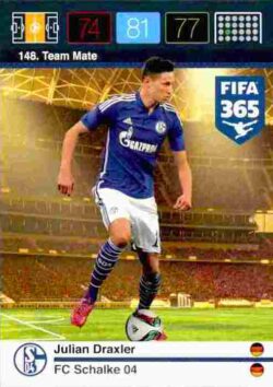 2015-16 Panini FIFA 365 Adrenalyn XL #148 Julian Draxler