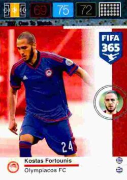 2015-16 Panini FIFA 365 Adrenalyn XL #207 Kostas Fortounis