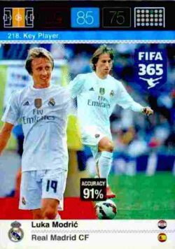 2015-16 Panini FIFA 365 Adrenalyn XL #218 Luka Modric