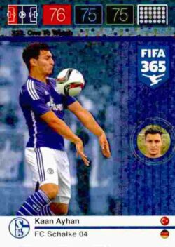 2015-16 Panini FIFA 365 Adrenalyn XL #222 Kaan Ayhan