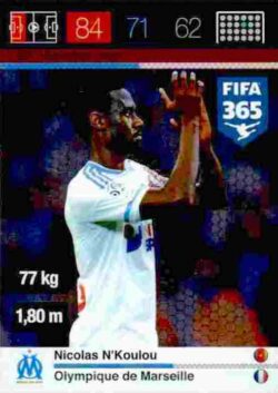 2015-16 Panini FIFA 365 Adrenalyn XL #256 Nicolas N'Koulou