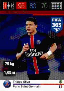 2015-16 Panini FIFA 365 Adrenalyn XL #258 Thiago Silva