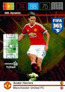 2015-16 Panini FIFA 365 Adrenalyn XL #266 Ander Herrera