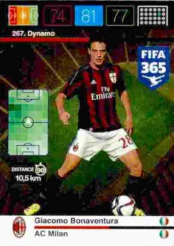 2015-16 Panini FIFA 365 Adrenalyn XL #267 Giacomo Bonaventura