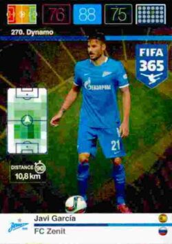 2015-16 Panini FIFA 365 Adrenalyn XL #270 Javi Garcia