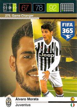 2015-16 Panini FIFA 365 Adrenalyn XL #275 Álvaro Morata