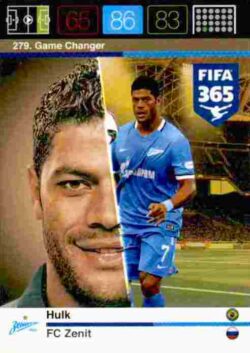 2015-16 Panini FIFA 365 Adrenalyn XL #279 Hulk