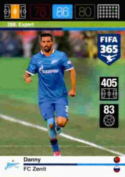 2015-16 Panini FIFA 365 Adrenalyn XL #288 Danny