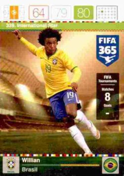 2015-16 Panini FIFA 365 Adrenalyn XL #339 Willian