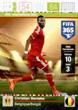 2015-16 Panini FIFA 365 Adrenalyn XL #349 Christian Benteke