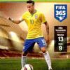 2015-16 Panini FIFA 365 Adrenalyn XL #351 Neymar Jr