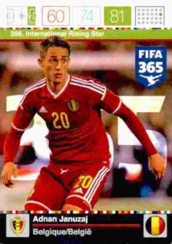 2015-16 Panini FIFA 365 Adrenalyn XL #356 Adnan Januzaj