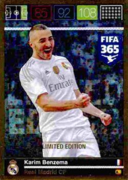 2015-16 Panini FIFA 365 Adrenalyn XL LE-KB Karim Benzema