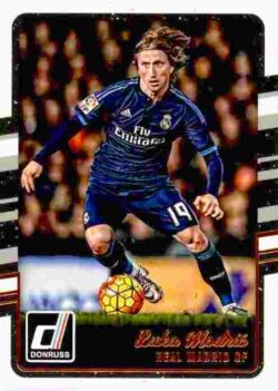 2016-17 Panini Donruss Soccer #143 Luka Modric