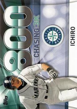 2016 Topps Series 2 Baseball #3000-08 Chasing 3K Ichiro