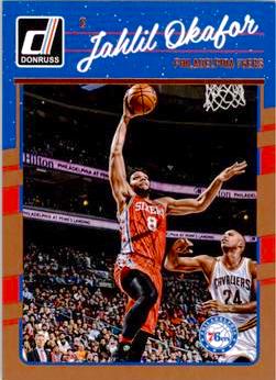 2016-17 Panini Donruss Basketball #002 Jahlil Okafor