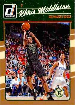 2016-17 Panini Donruss Basketball #007 Khris Middleton