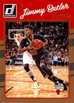 2016-17 Panini Donruss Basketball #010 Jimmy Butler