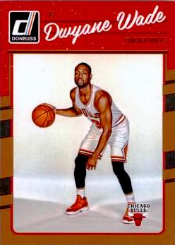 2016-17 Panini Donruss Basketball #012 Dwyane Wade