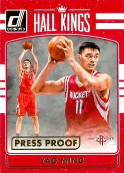 2016-17 Panini Donruss Basketball #03 Hall Kings Press Proof Yao Ming