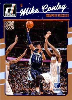 2016-17 Panini Donruss Basketball #030 Mike Conley