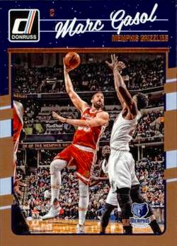 2016-17 Panini Donruss Basketball #032 Marc Gasol