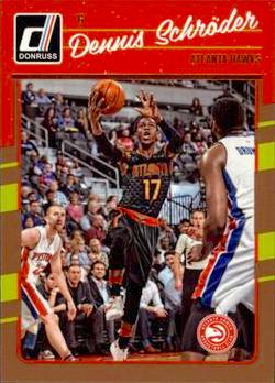 2016-17 Panini Donruss Basketball #034 Dennis Schröder