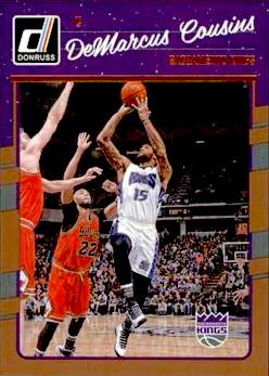 2016-17 Panini Donruss Basketball #054 DeMarcus Cousins