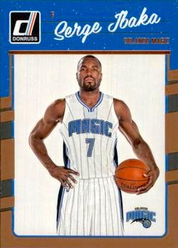 2016-17 Panini Donruss Basketball #067 Serge Ibaka