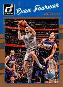 2016-17 Panini Donruss Basketball #070 Evan Fournier